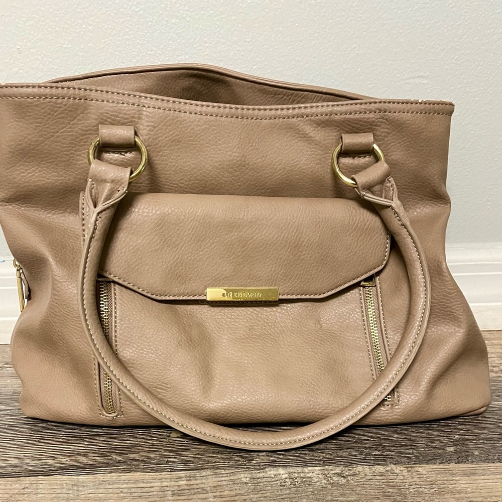 Liz Claiborne taupe bag
